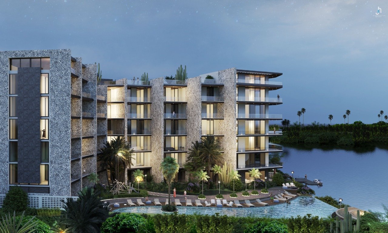 Fachada Lateral 1 Malia Golf & Yacht Living